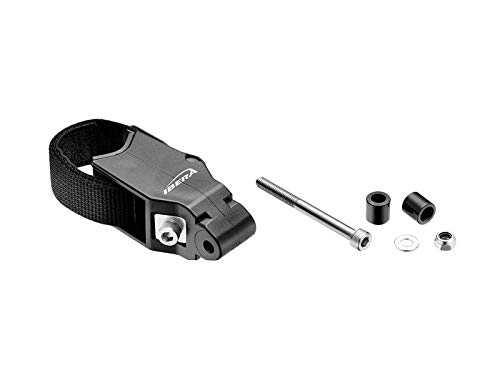 Ibera Bike Seat Post Clamp Rack Mount Adapter 25-38mm with 25 kg Load - Bike Seat Mount Adapter for Rear Rack Installation - Universal Strap Mount - Replaces Braze-Ons, Compatible with Most Carriers - Image 3