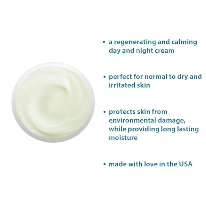 Raya Revitalizing Cream (307) | Moisturizing, Regenerating, and Calming Facial Day and Night Cream for Dry and Irritated Skin | Nourishes and Helps Reduce Fine Lines and Wrinkles - Image 3
