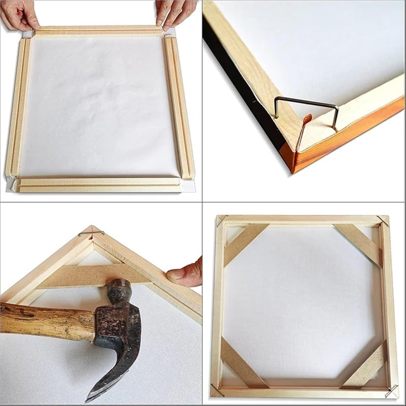 Picture Frames Simplicity Painting Frame Wooden Picture Framed Upper DIY Solid Wood Wall Frame(Height 30cm,Width 45cm) - Image 4