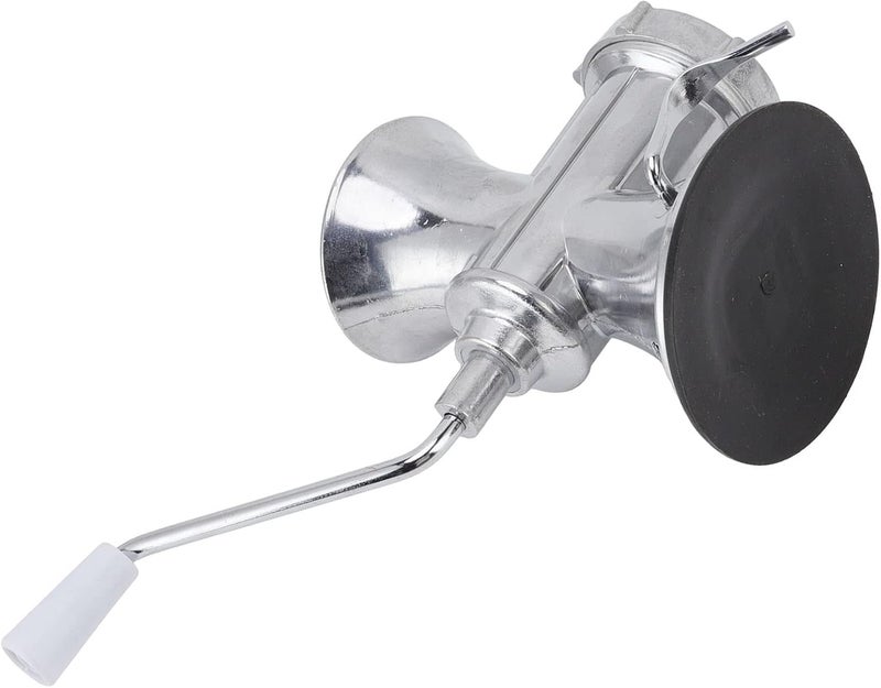 Manual Meat Grinder, Aluminum Alloy with Sausage Filling Tube,Suction Cup, Food Grinder, Meat Processor Grinding Machine, Sausage Stuffer Filler - Image 5
