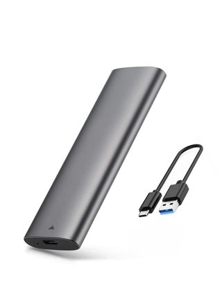 قارئ حاوية M.2 SATA SSD من الألومنيوم بدون أدوات USB 3.2 Gen 2(6Gbps) محول SSD خارجي من النوع C يدعم UASP Trim لـ M2 SATA NGFF 2242/2260/2280 SSD مع مفتاح B/B+M (لـ M.2) ساتا SSD فقط) - pzsku/Z8AAA06F734938E25851DZ/45/_/1709551800/4da93768-db05-4761-ac2a-4df18a5370f2