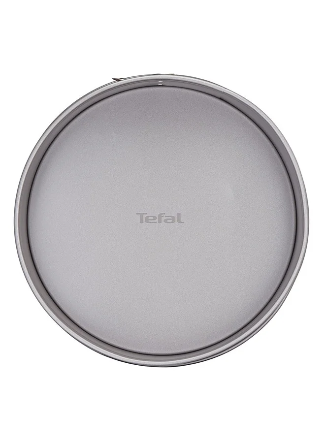 Tefal J Delibake 1642814 Savarin Mould with Hinge 27 cm Carbon Red