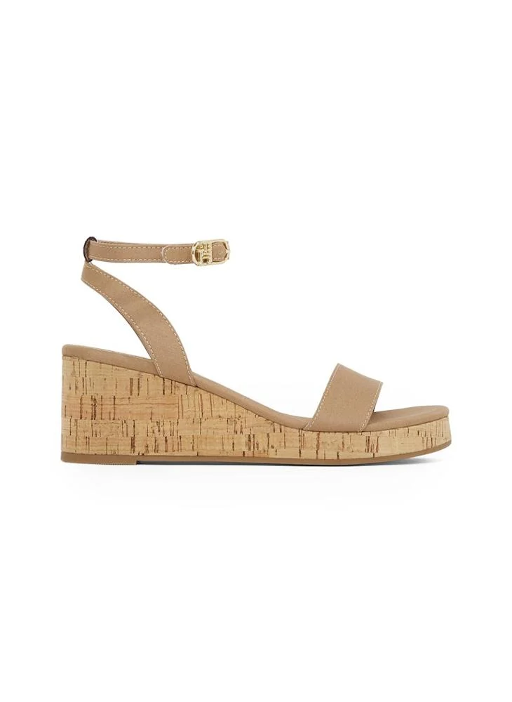 TOMMY HILFIGER Ankle Strap Mid Heel Sandels