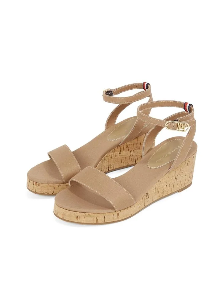 تومي هيلفيغر Ankle Strap Mid Heel Sandels