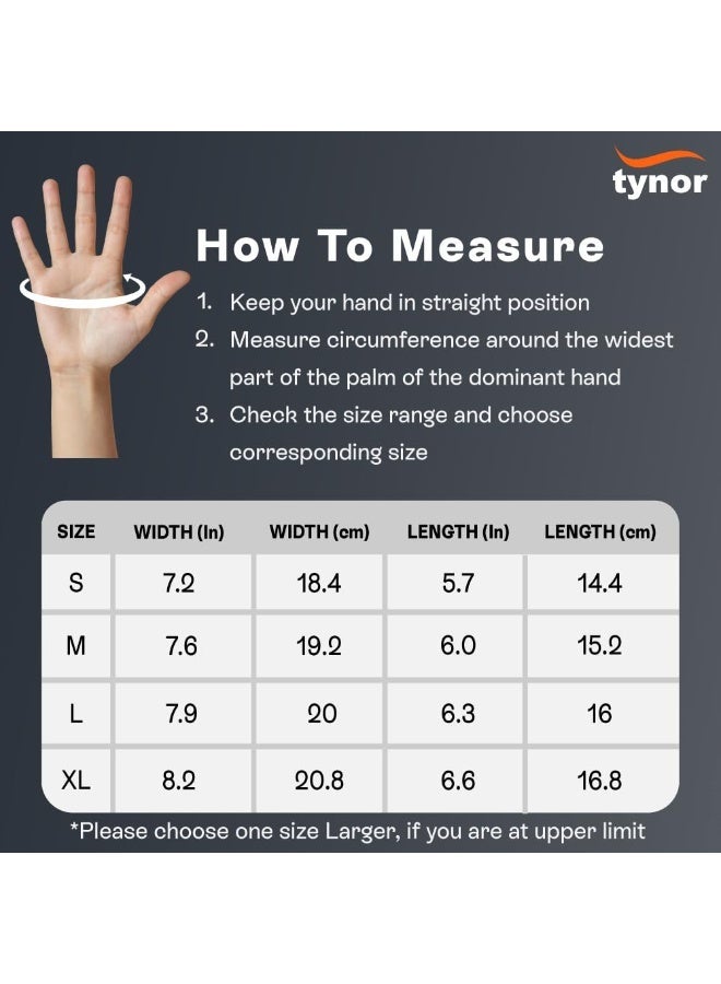 Tynorgrip Women's Gym Gloves - for Workout, Weightlifting, Gym, Sports and Crosstraining | Durable & Breathable, Half Finger-Length Gym Accessories for Women, 1 Pair (Black & Green, XL) - Image 3