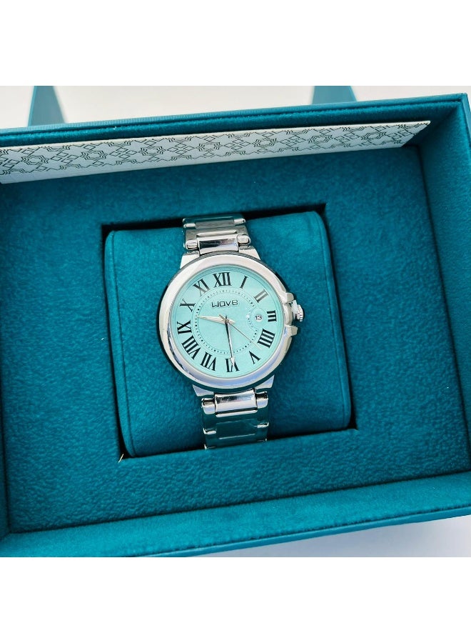 Men's stainless steel watch, elegant and beautiful design