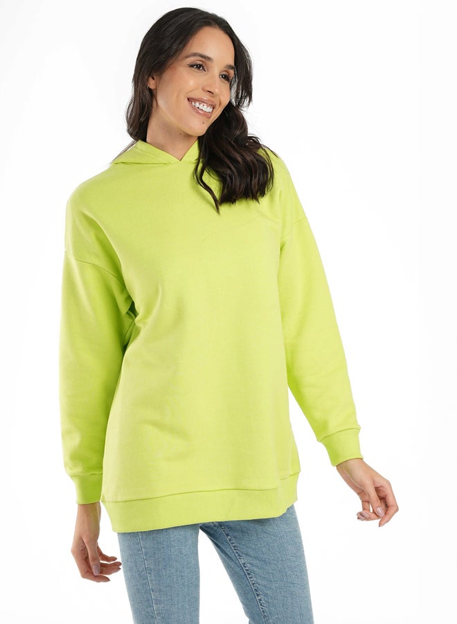 Clue Lime Milton Lounge Sweatshirt - Image 1