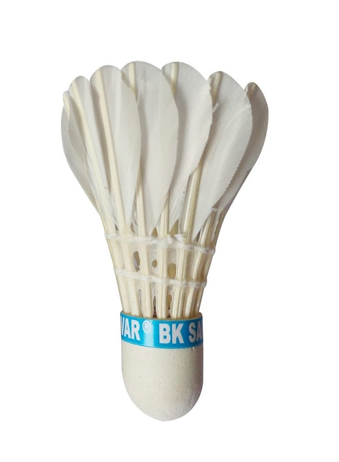 Rioff® Shuttlecock Badminton Shuttlecock Duck Feather Shuttlecock Pack of 10 (Blue Red,White) - Image 5