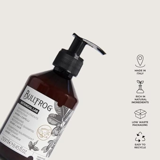 BullFrog RESTITUTIVE CARE SHAMPOO 250 ML - Image 3