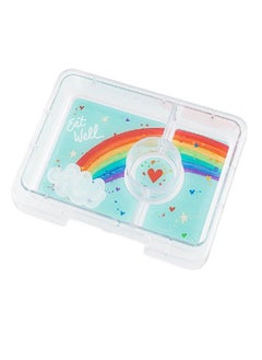 Yumbox Yumbox Snack 3-Compartment Snack Box Aqua  - Image 4