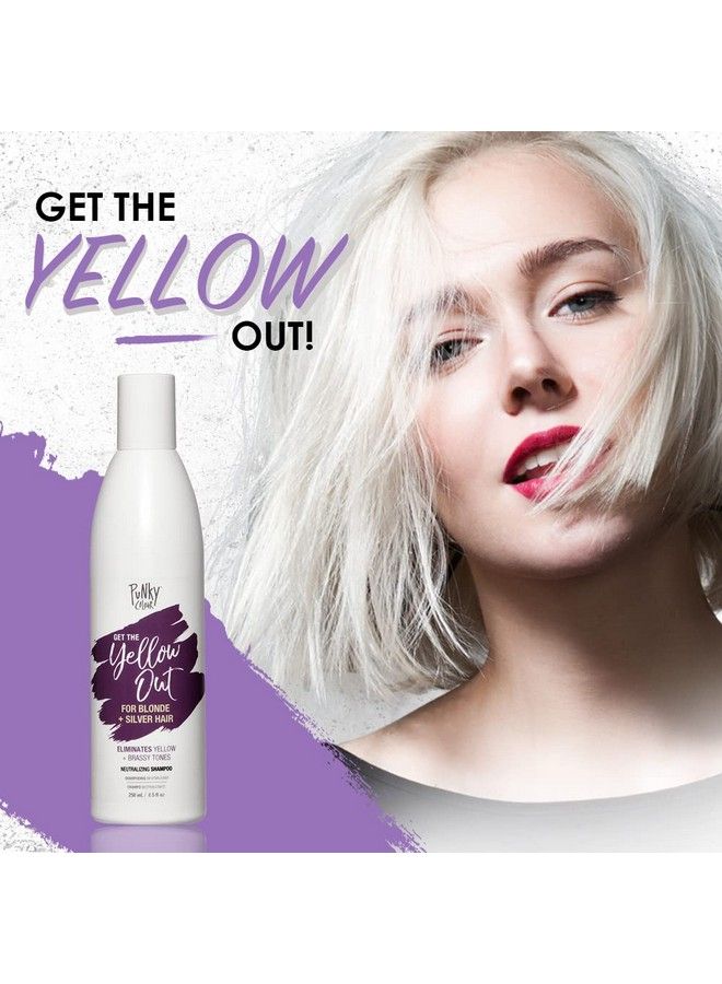 Punky Colour 3In1 Color Depositing Hair Cleanser & Conditioner 8.5 Fl Oz. (Yellow Out) - Image 3
