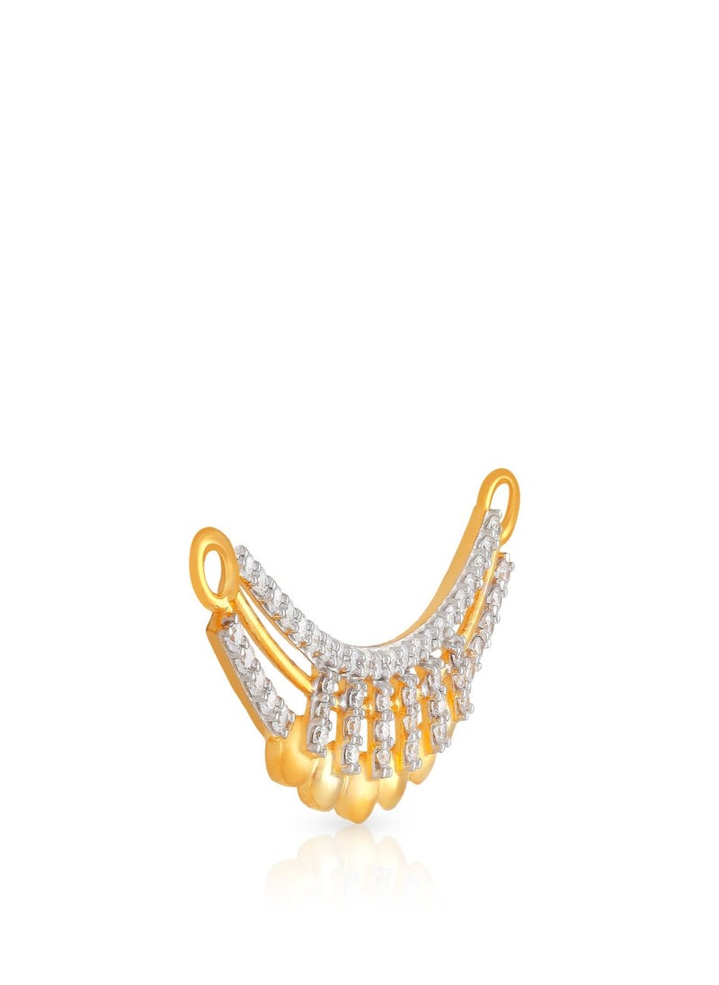 Malabar Gold and Diamonds - 22 Carat 916 Purity Yellow Gold Pendant TN3711659Y For Women - Image 1