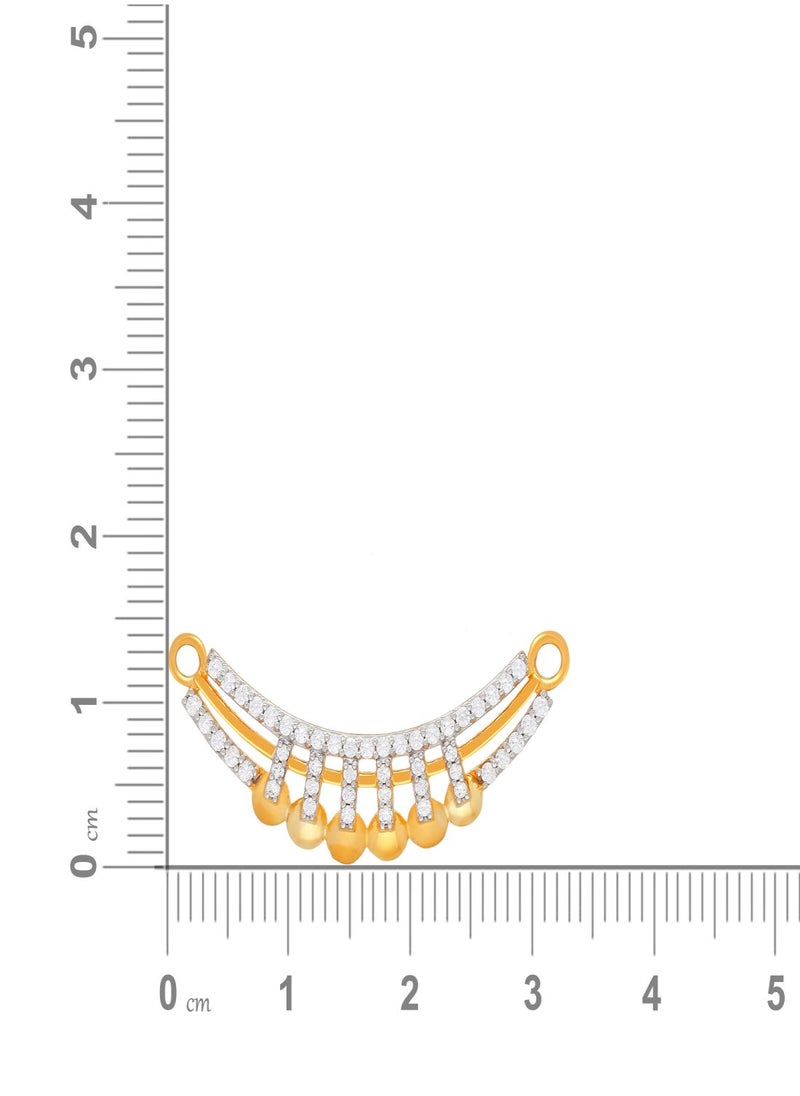 Malabar Gold and Diamonds - 22 Carat 916 Purity Yellow Gold Pendant TN3711659Y For Women - Image 1
