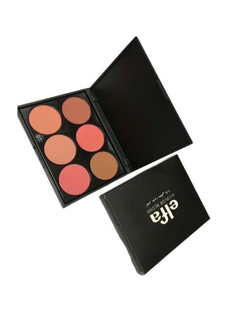 elfa Professional Blusher Box Containing 6 Colors - Image 2
