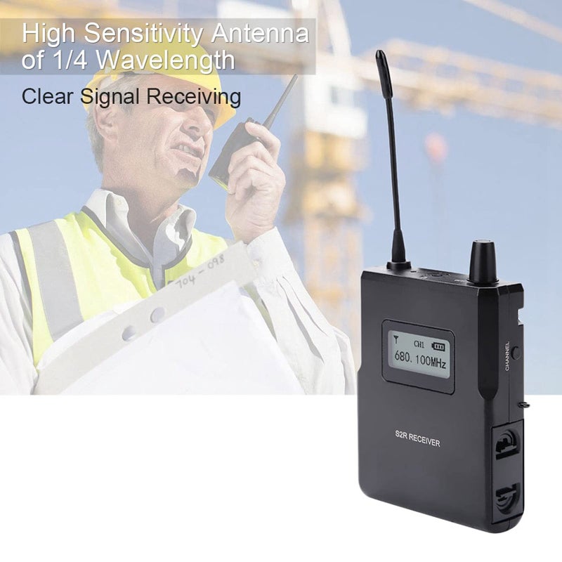 Wireless In Ear Stage Monitor System 561 568 Mhz Comfortable Sound Amplification Equipment - Image 4