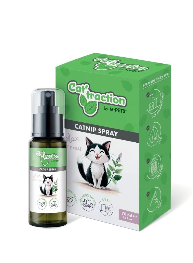 mpets Cattraction Catnip Spray 70ml