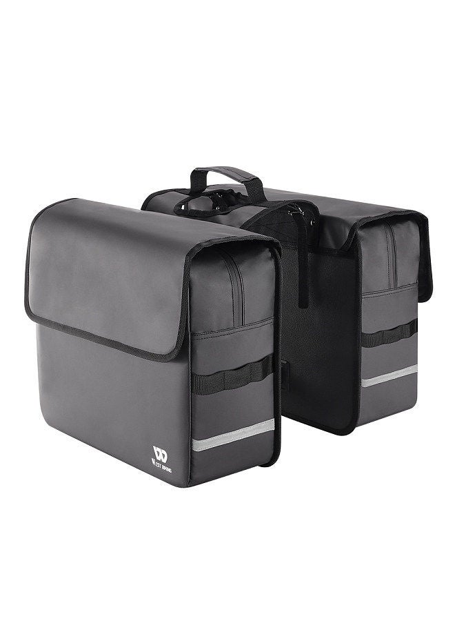 WEST BIKING Bicycle Rear Seats Bag Large Capacity Bicycle Carriers Rack Seats Trunk Bags Luggage Carriers Waterproof Cycling Bag  - Image 1
