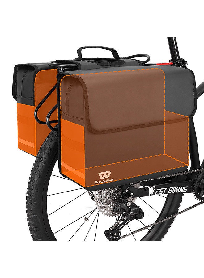 WEST BIKING Bicycle Rear Seats Bag Large Capacity Bicycle Carriers Rack Seats Trunk Bags Luggage Carriers Waterproof Cycling Bag  - Image 4