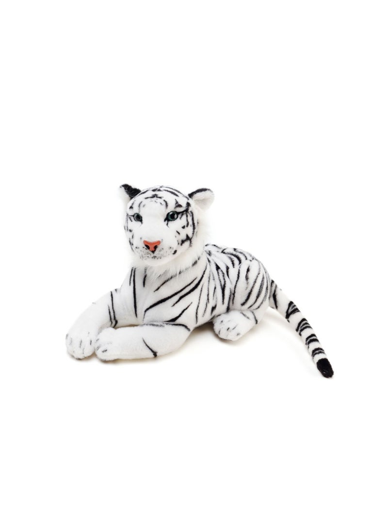 Plush White Snow Tiger Soft Plush Toy 50 Cm - Image 1