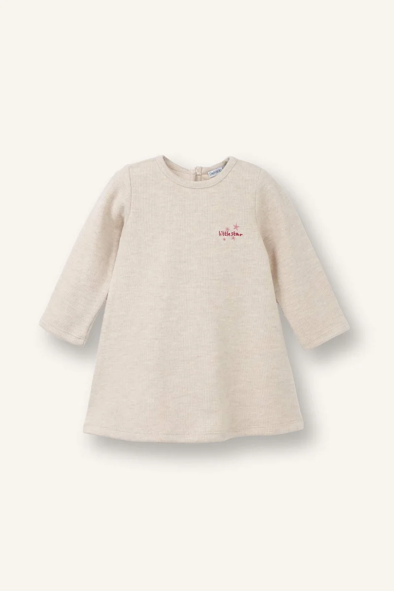 ديفاكتو Baby Girl Embroidered Dress