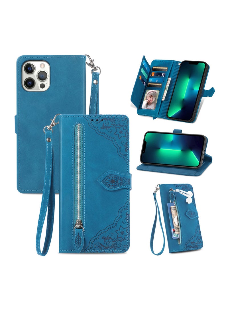 Loquat Suitable For iPhone Wallet Embossed Mobile Phone Leather Case - Image 1