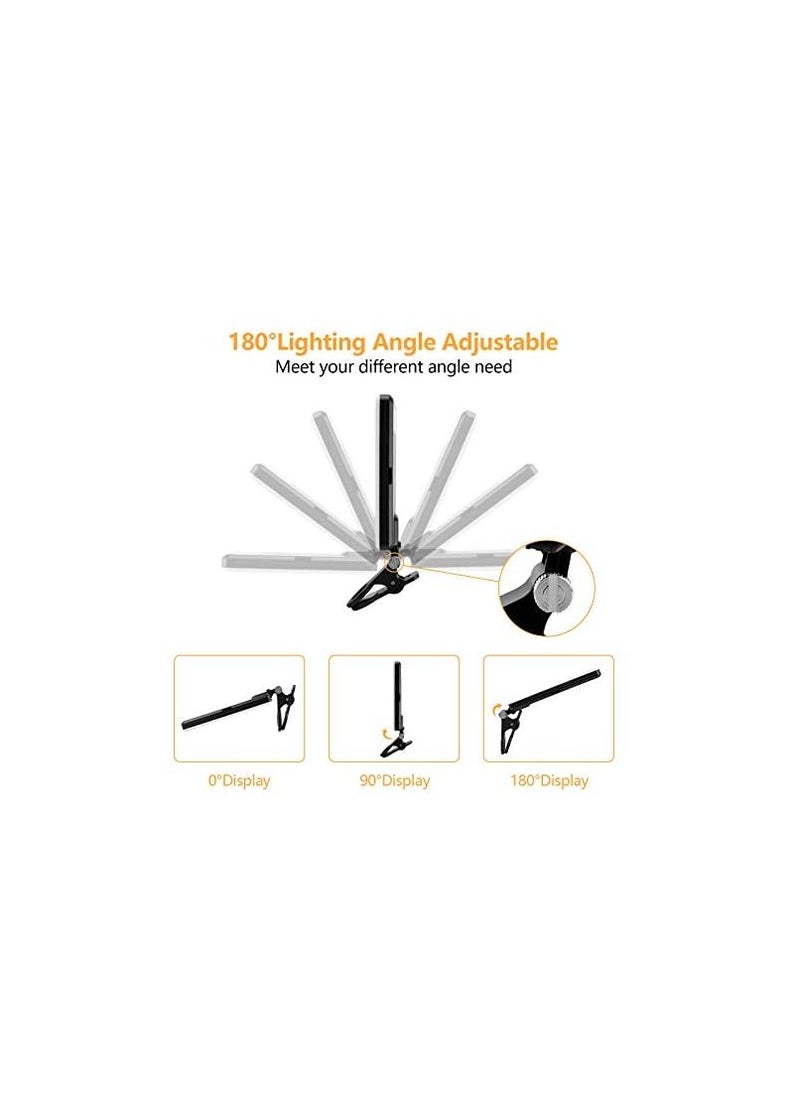 QLIGHT Rechargeable Phone Light, 60 LED Selfie Light, Video Light with Phone Light Clip, Camera Light, Adjusted 3 Light Modes,Ideal Selfie Light for Phone,Makeup, iPad, Laptop, Camera, for Vlog, TikTok  - Image 5