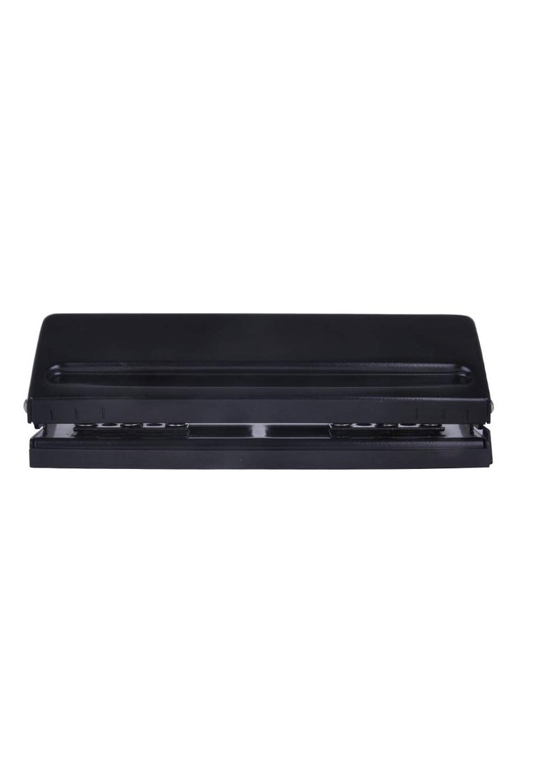 KWTrio - Adjustable 6-Hole Desktop Punch Puncher For A4 A5 A6 B7 Dairy Planner Organizer Six Ring Binder With 6 Sheet Capacity - Image 1