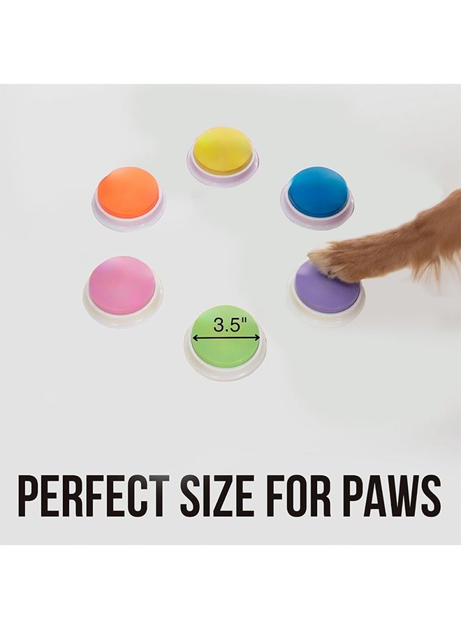 Organizer Talking Buttons for Dogs - Dog Training Push Buttons -Talk Commands into 2 Speaking Buttons for Easily Training Dogs - Image 3