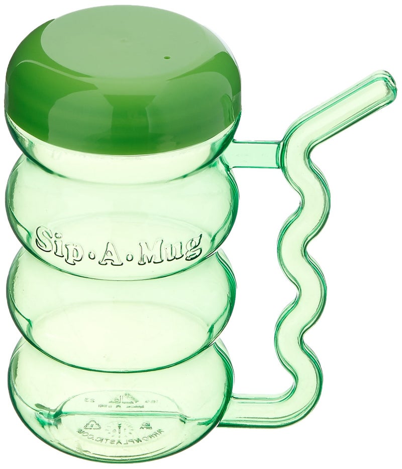 Sammons Preston Small Cup with Built-In Straw, 13 oz. Sippy Cup with Secure Lid and Handle for Spill Prevention, Spillproof Mug with Fun Straw for Kids, Elderly, Disabled, and Handicapped - Image 1