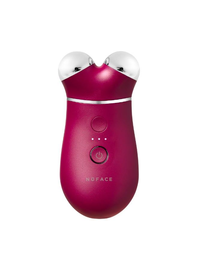 Nuface جهاز تونينغ الوجه الذكي المتقدم ترينيتي+ مخمل الورد - Image 1