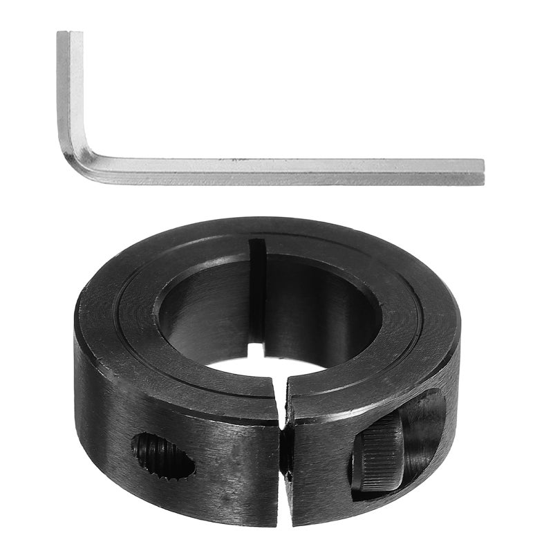 1 Set Of Fix Sinking Office Chair - Stainless Steel Gas Lift Cylinder Clamp - Office Chair Saver Kit -Adjustable Steel Clamp Holder With Wrench - Image 1