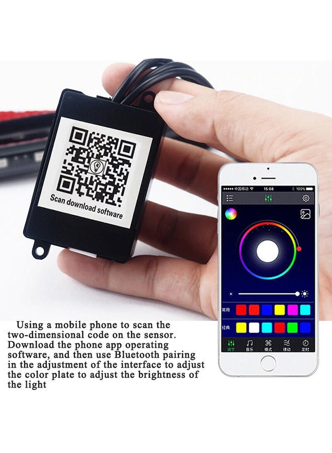 NIBEMINENT Decoration Lamp Car Interior Light With Android Ios Phone App Control - Image 3