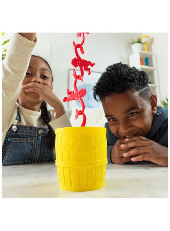 سبين ماستر جيمز ألعاب سبين ماستر، برميل القرود، متعة ربط كلاسيكية لمرحلة ما قبل المدرسة، ألعاب عائلية، لاعبين من عمر سنة فما فوق، حشوات سلة عيد الفصح، للأعمار من 3 سنوات فما فوق - Image 4