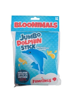 KeyCraft Fumfings BLOONIMALS Inflatable Dolphin Stick (1.4 m)