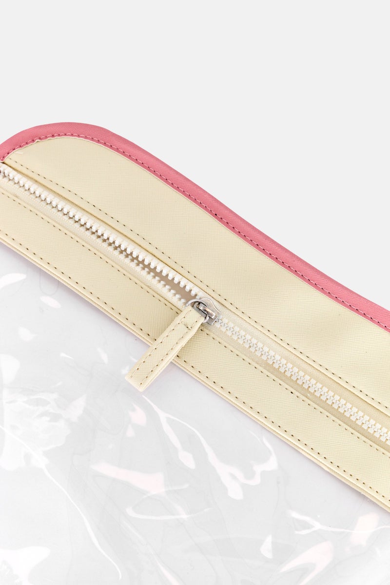 Luxe + Willow 2 Pieces Travel Pouches, Transparent - Image 2