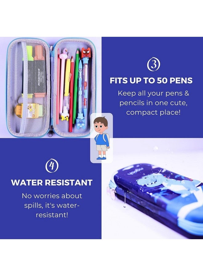 Vishal Smart Mall VishAl smart MAll Pencil Case 3D Cover Pencil Pouch Bag Compass School Pouch Organizer for Students Kids Premium Stylish (Pencil CASE Space Pouch) - Image 4