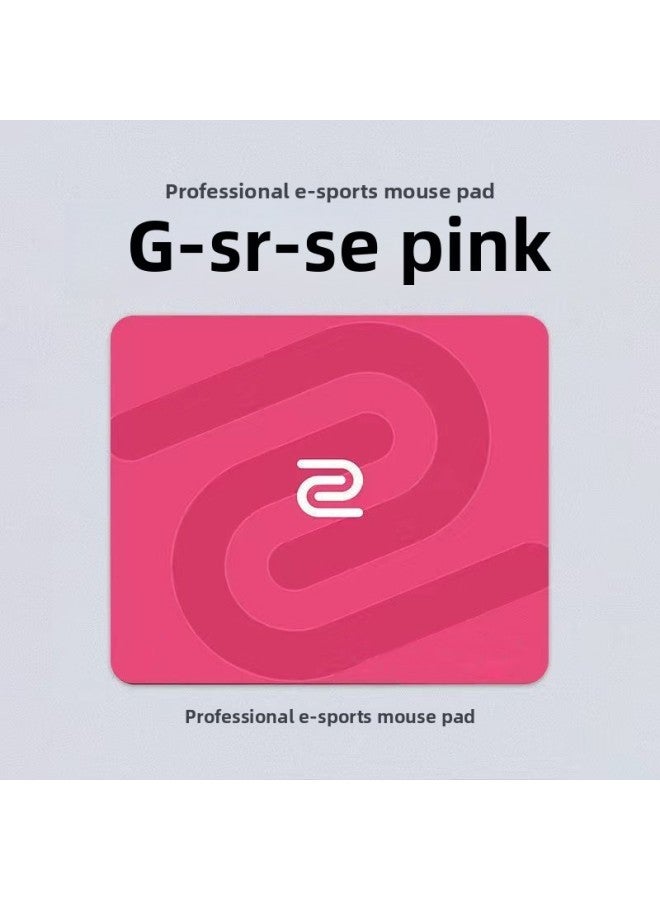 Zhuowei Mouse Pad Blazing Gsr Large Thick 6mm Video Game Csgo Mouse Pad Fearless-Colour:450*400*6mm [fps Coating Along The Cushion]-Pattern:Gsr/se Powder [bagged] Second Generation  - Image 1
