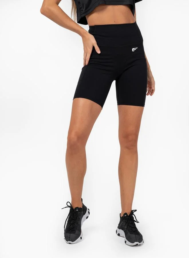 PALMFIT Palmfit Women Black Evolve 2.0 Active Shorts