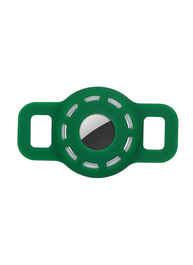Generic - Pet Cat Dog Lost Strap For Apple Airtags Anti-lost Locator Tracker Case-Color:Dark Green-Applicable Model:Medium - Image 1