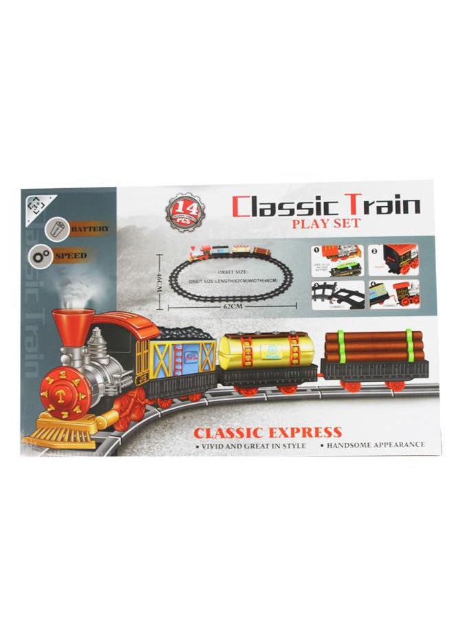 child toy Battery Operated Classic Train Playset  - Image 1