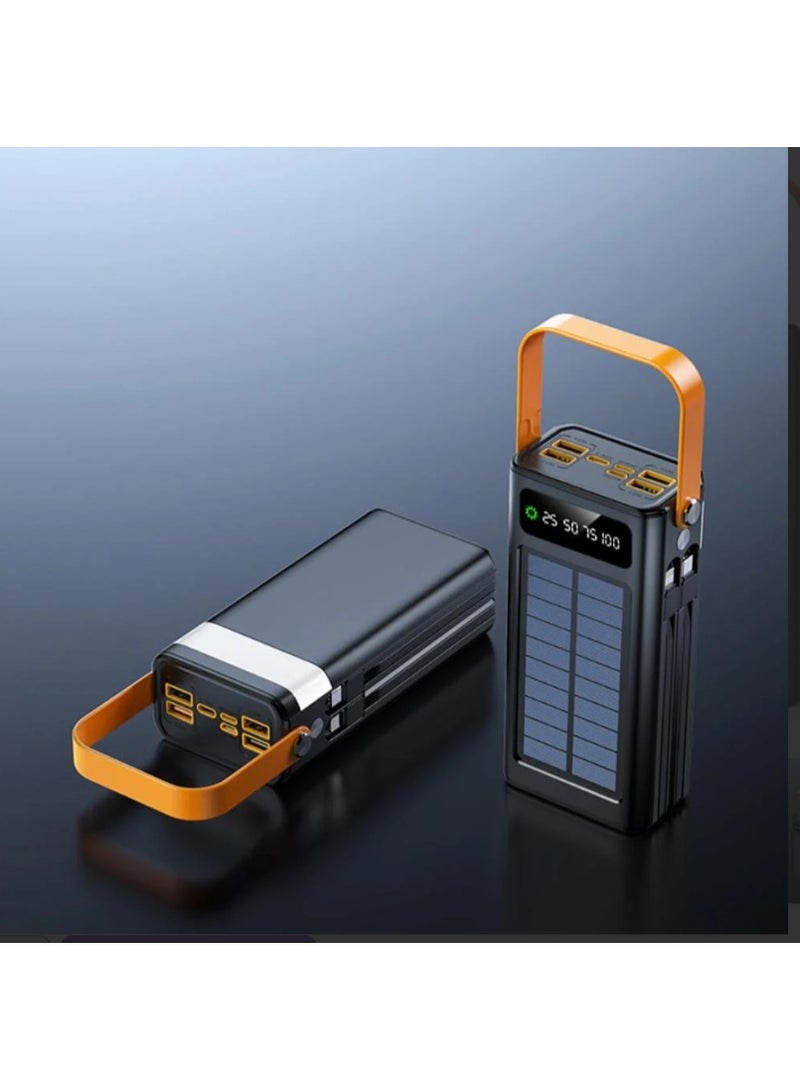 DENX DX435 30000mAh Solar Power Bank with Emergency LED Light - Image 5