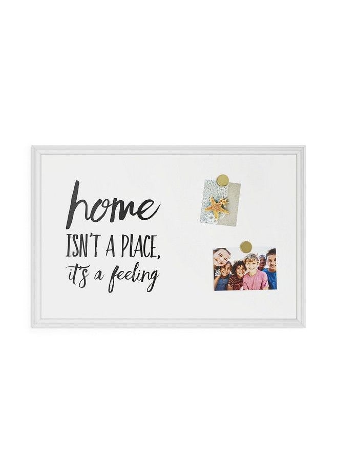 U Brands Magnetic Dry Erase Board 20 X 30 Inches White Wood Frame (2071U0001)  - Image 4