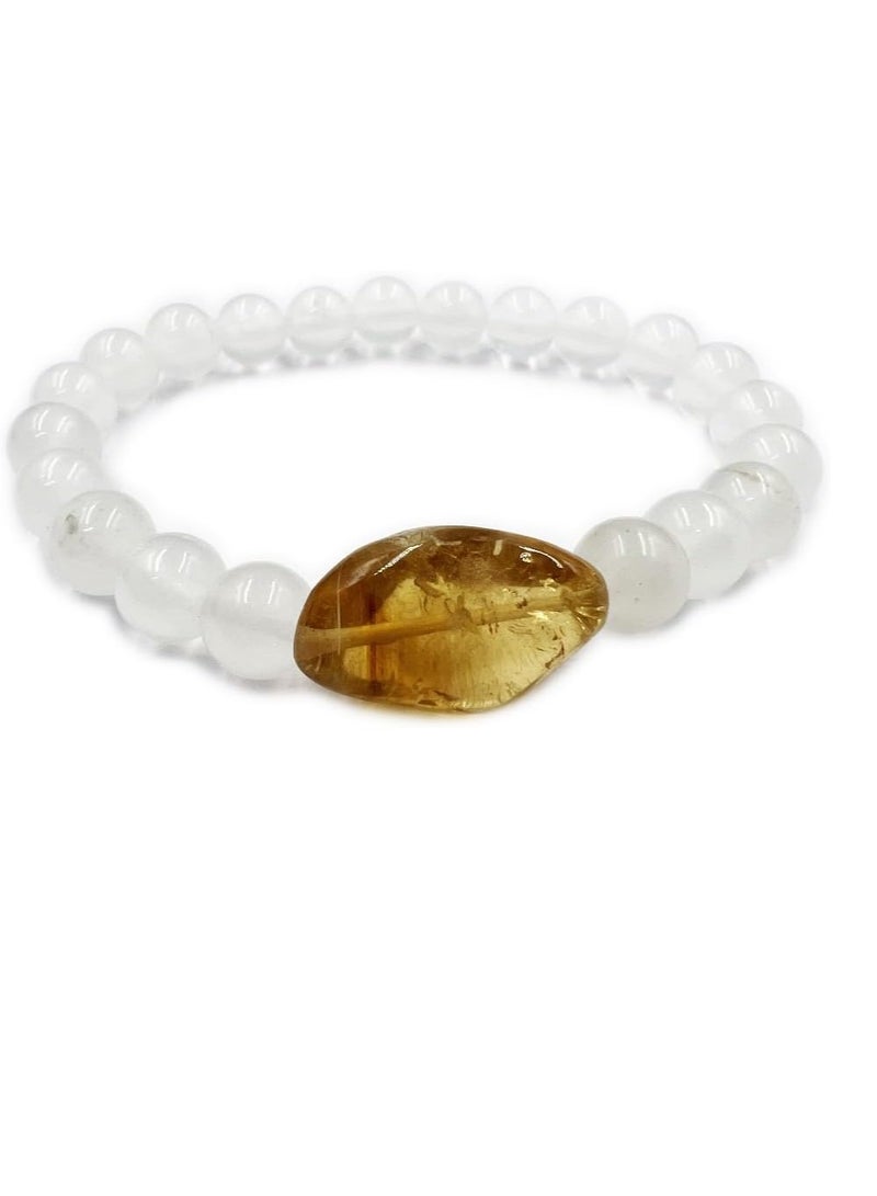 REBUY REBUY Moonstone Citrine Bracelet  - Image 3