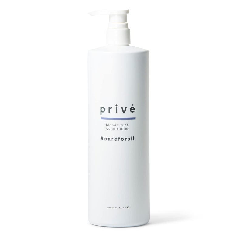 Prive - Blonde Rush Conditioner (33.8 fl oz) - Unparalleled Shine & Nourishment to Your Blonde Hair to Keep Your Blonde Catwalk Cool and Fabulous - Image 1