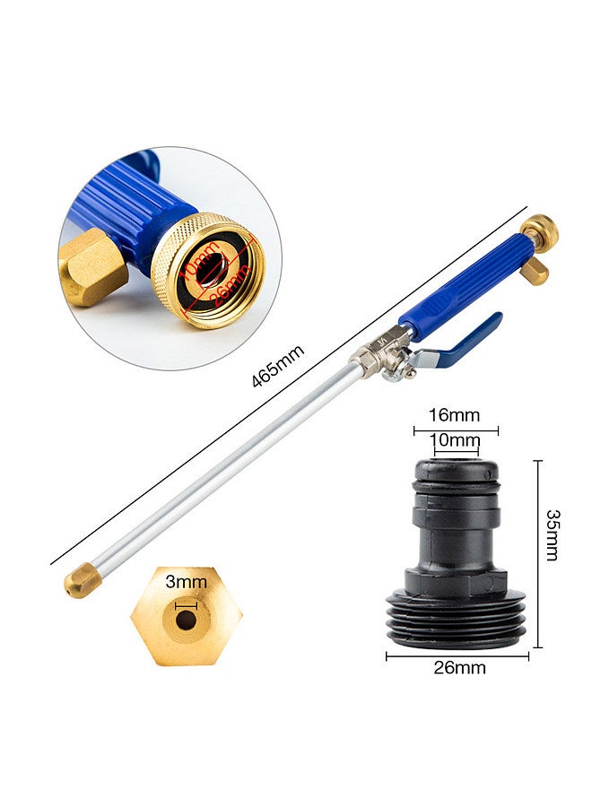 High Pressure Sprayer, Portable Washing Wand, with 2 Spray Tips, for Garden Watering Car Washing - Image 5