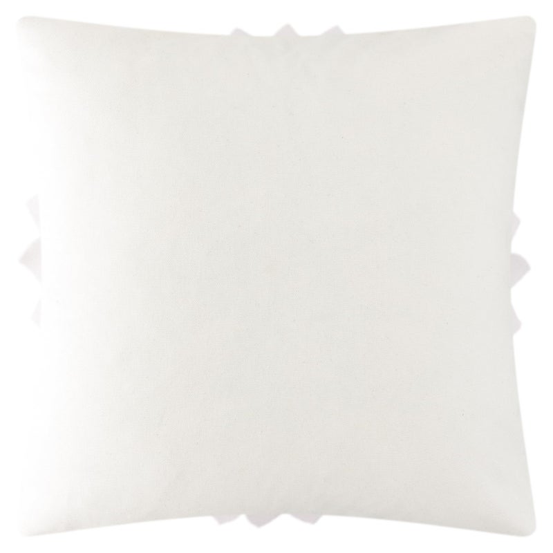 OiseauVoler 3D Sunflower Handmade Throw Pillow Covers Decorative Floral Pillowcases Cushion Covers for Couch Living Room Home Decor Creamy White 18x18 Inches - Image 2