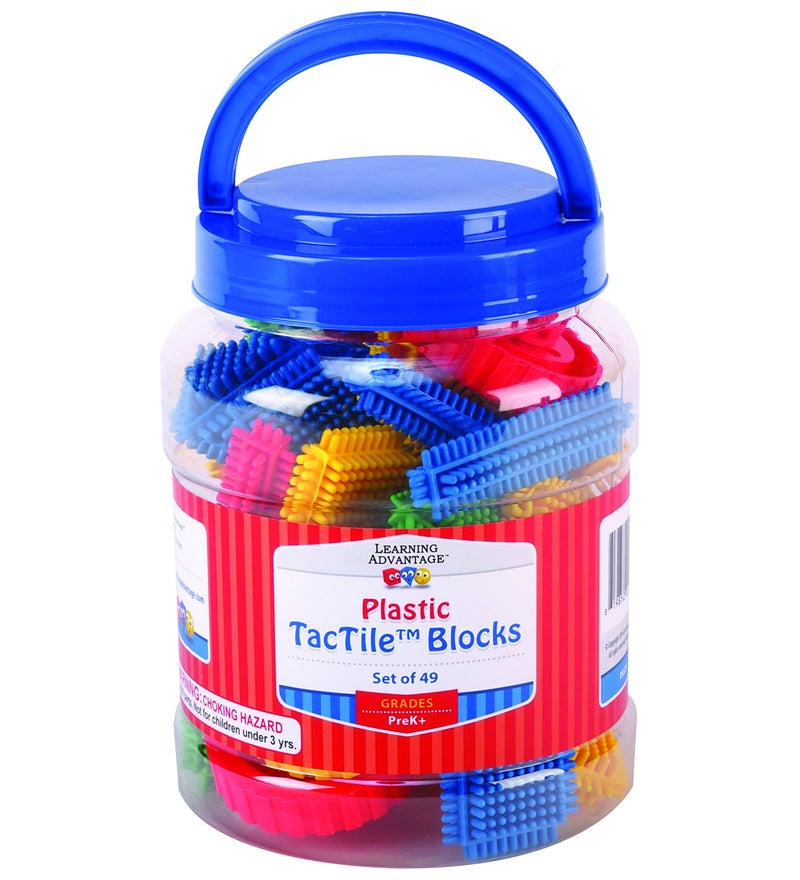 Learning Advantage Tactile Blocks Set of 49 - Image 2