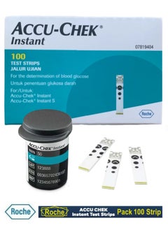 100-Piece ACCU-CHEK Instant Blood Glucose Test Strips