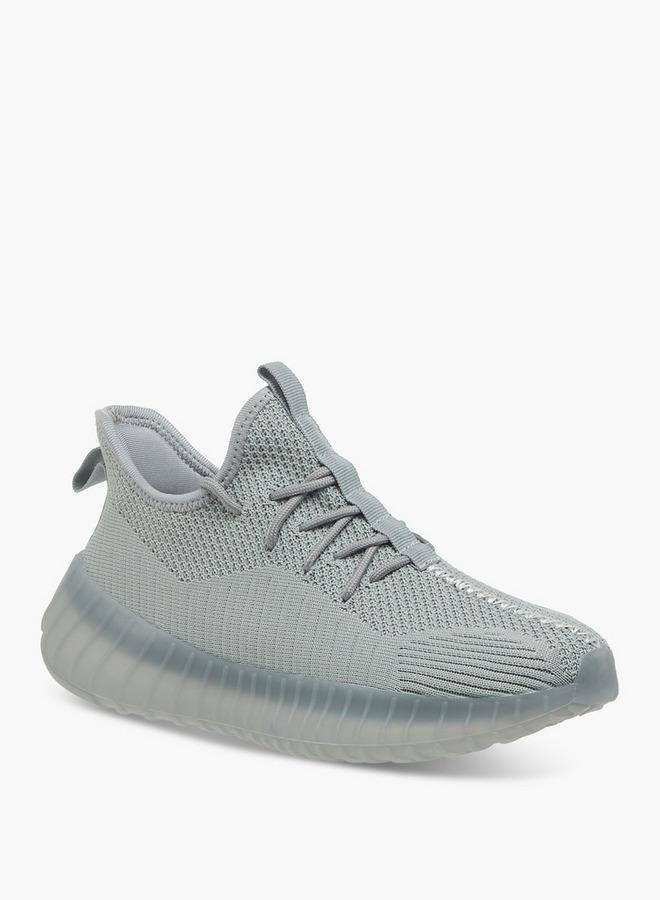 Oaklan by Shoexpress Women's Textured Sports Shoes with Lace-Up Closure - Image 1