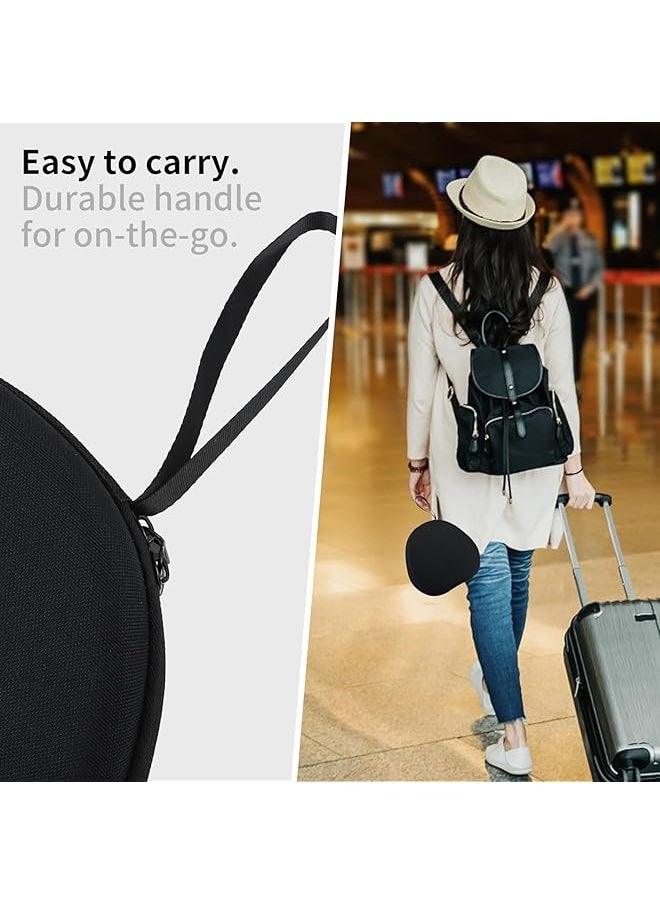 erorex - Hard Case For New Airpods Max 2 Airpods Max Travel Carrying Headphone Case With Mesh Pocket Airpods Max Protective Portable Storage Bag For Airpods Max 2 2024 Headphone Accessories Close Cover - Image 1